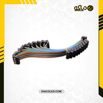 Colored flat cable 10pcs